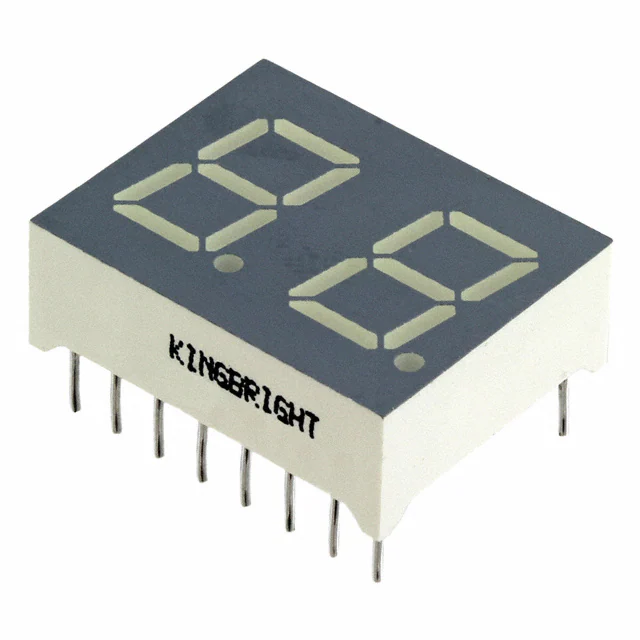 DC04-11EWA Kingbright  Modules d'affichage - Caractères et chiffres à LED